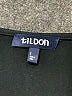 Tildon 100% Polyester Solid Black Casual Dress Size S - photo 7