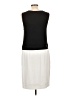 BCBGMAXAZRIA 100% Polyester Color Block Black Casual Dress Size L - photo 2