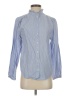 H&M 100% Cotton Blue Long Sleeve Button-Down Shirt Size XS - photo 1