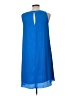 Muse Solid Blue Casual Dress Size 10 - photo 2