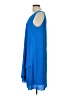Muse Solid Blue Casual Dress Size 10 - photo 5