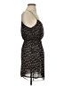 XXI 100% Polyester Floral Black Casual Dress Size S - photo 4