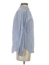 H&M 100% Cotton Blue Long Sleeve Button-Down Shirt Size XS - photo 4