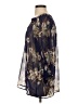 Olivia Moon Blue 3/4 Sleeve Blouse Size XS - photo 5