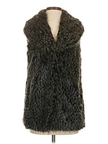 White House Black Market Faux Fur Vest (view 1)