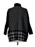 Joseph A. Houndstooth Black Turtleneck Sweater Size L - photo 2