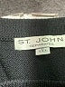 St. John Solid Black Formal Skirt Size 4 - photo 4
