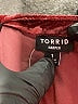 Torrid Burgundy 3/4 Sleeve Blouse Size 1X Plus (1) - photo 7