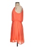 Blue Rain 100% Polyester Solid Orange Cocktail Dress Size XS - photo 5