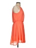 Blue Rain 100% Polyester Solid Orange Cocktail Dress Size XS - photo 4