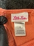 Little Lass Orange Dress Size 6 - photo 3