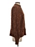 Calvin Klein 100% Polyester Tweed Brown Turtleneck Sweater Size S (estimated) - photo 4
