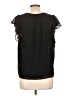 1.State 100% Polyester Black Short Sleeve Blouse Size L - photo 2