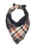 Unbranded Plaid Blue Scarf One size - photo 1