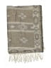 Collection Eighteen 100% Polyester Gray Tan Scarf One size - photo 2