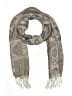 Collection Eighteen 100% Polyester Gray Tan Scarf One size - photo 1