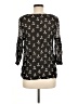 BILA 100% Rayon Black 3/4 Sleeve Blouse Size M - photo 2