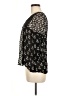 BILA 100% Rayon Black 3/4 Sleeve Blouse Size M - photo 5