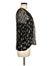 BILA 100% Rayon Black 3/4 Sleeve Blouse Size M - photo 4