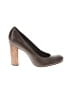Tory Burch 100% Leather Brown Heels Size 8 - photo 1