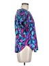 Notations 100% Polyester Purple Short Sleeve Blouse Size 6 (estimated) - photo 4