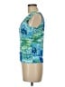 Alberto Makali 100% Polyester Blue Sleeveless Top Size M - photo 5
