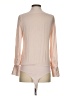 J.Crew Color Block Tan Ivory Long Sleeve Silk Top Size 2 - photo 2