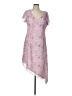 Dizzy Lizzy 100% Polyester Paisley Pink Cocktail Dress Size L - photo 1