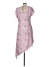 Dizzy Lizzy 100% Polyester Paisley Pink Cocktail Dress Size L - photo 2
