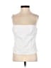 Unbranded 100% Polyester White Sleeveless Blouse Size S - photo 1