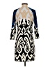 Tibi Graphic Blue Cocktail Dress Size S - photo 2