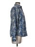 Lands' End 100% Baumwolle Paisley Blue Long Sleeve Blouse Size 8 - photo 4