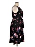 Elle Floral Black Casual Dress Size XL - photo 4