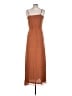 Forever 21 100% Polyester Brown Casual Dress Size S - photo 2