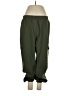 Lane Bryant Solid Green Cargo Pants Size 14 - photo 1