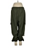 Lane Bryant Solid Green Cargo Pants Size 14 - photo 2