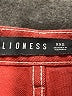 Lioness 100% Cotton Red Jeans Size XXS - photo 7