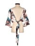 Shein Tan Brown 3/4 Sleeve Blouse Size S - photo 2
