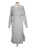 Cupshe 100% Polyester Gray Casual Dress Size L - photo 2