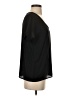 Soprano 100% Polyester Black Short Sleeve Top Size S - photo 4