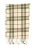 Assorted Brands Plaid Ivory Tan Scarf One size - photo 2