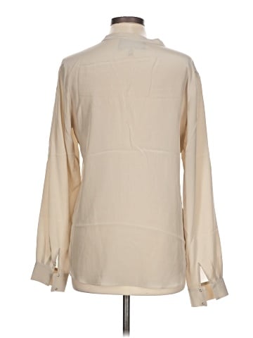 Rory Beca Long Sleeve Silk Top (view 2)
