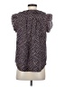 Ann Taylor 100% Polyester Polka Dots Black Short Sleeve Blouse Size S - photo 2