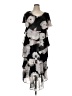 Ignite Evenings Graphic Gray Cocktail Dress Size 16 - photo 1