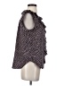Ann Taylor 100% Polyester Polka Dots Black Short Sleeve Blouse Size S - photo 4
