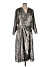 Isabel Marant Metallic Silver Cocktail Dress Size EU (FR) 42 / US 10 - photo 1