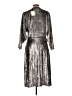 Isabel Marant Metallic Silver Cocktail Dress Size EU (FR) 42 / US 10 - photo 2
