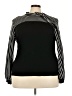 In'Voland Black Long Sleeve Blouse Size 24W - photo 1