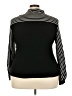 In'Voland Black Long Sleeve Blouse Size 24W - photo 2
