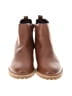 Lands' End 100% Leather Brown Ankle Boots Size 9 1/2 (wide) - photo 2